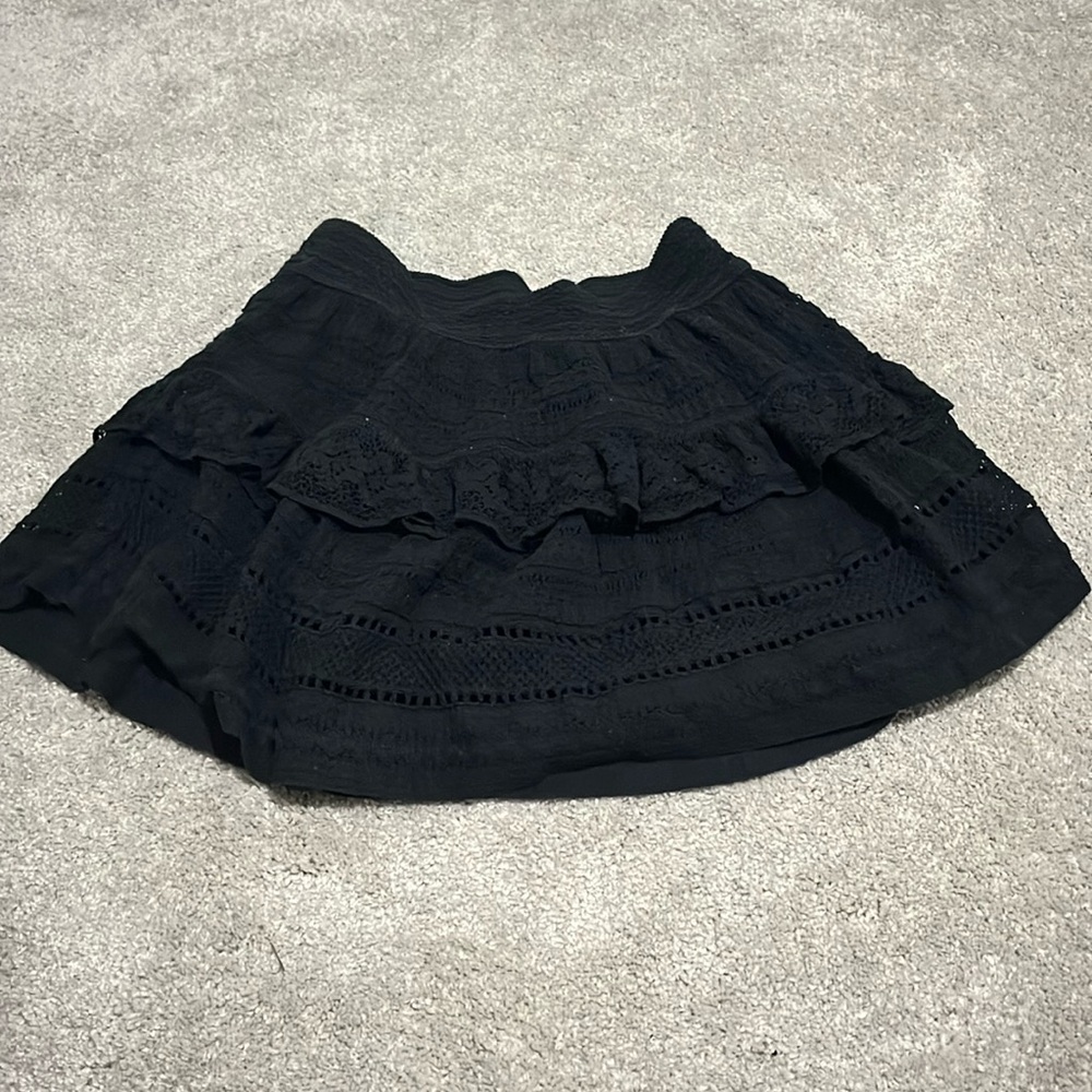 Aerie Ruffle Mini Skirt